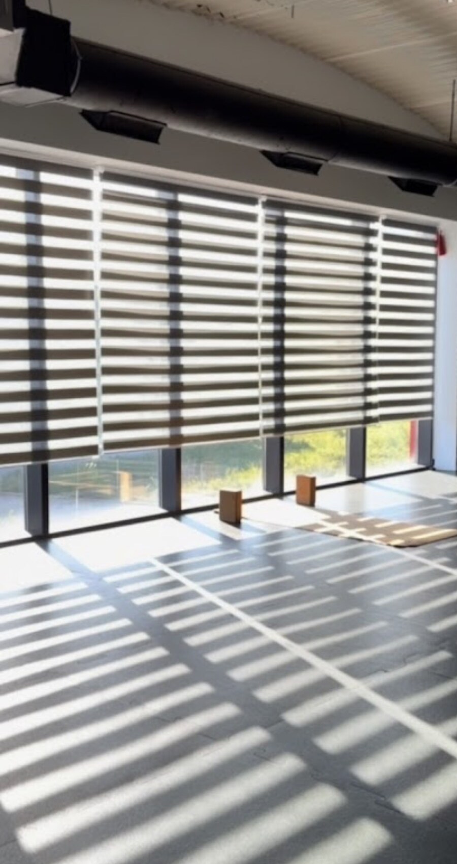 The iLo YogaFit studio at Fair Player Sports Hall in Radanovići