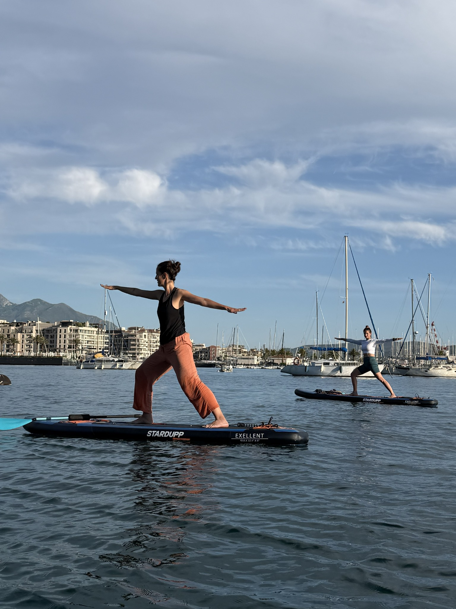 iLo SUP Yoga trening u tivatskoj marini